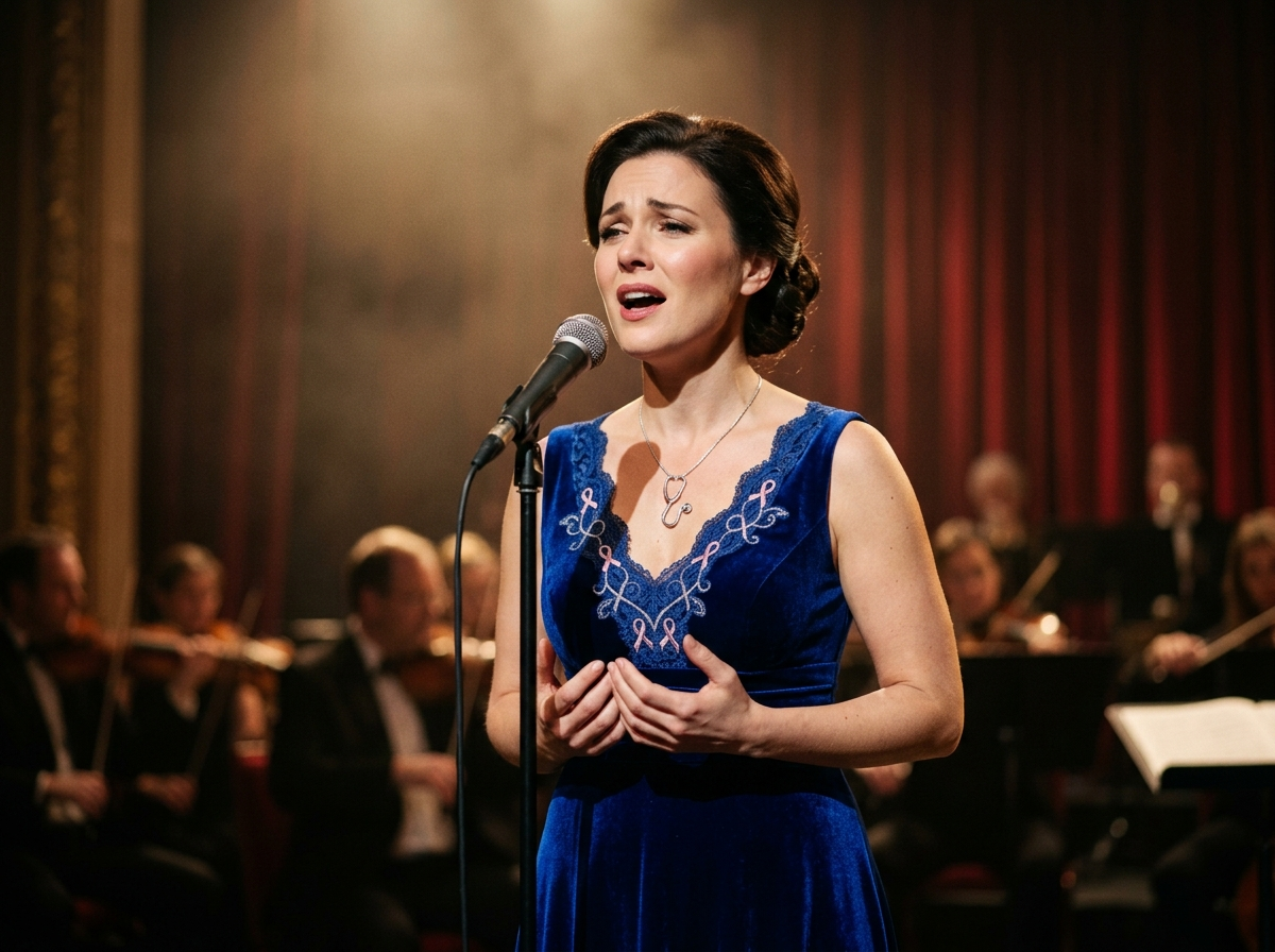 Page: Adam Abrams – Page 2. Slot: award winning soprano raises voice for invisible illness. Context: